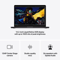 Brand NEW - Apple MacBook Pro 14.2" (Fall 2024) - Space Black (Apple M4 Pro / 24GB RAM / 512GB SSD) - English