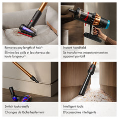 Dyson V16 Piston Animal Cordless Bagless Stick Vacuum - Black/Bright Copper-Brand New-