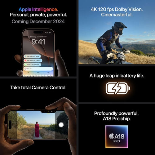 Apple iPhone 16 Pro Max 256GB - Desert Titanium - Unlocked- Brand New