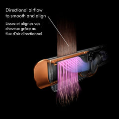 Dyson Airstrait Straightener - Bright Nickel/Rich Copper
